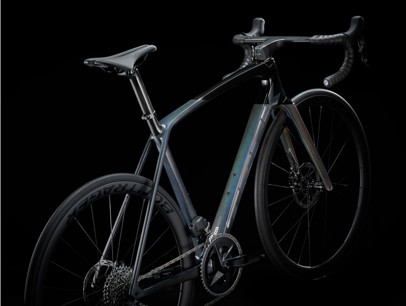 Trek Emonda SLR 6 eTap Carbon Road Bike 2024 in Prismatic Black-2